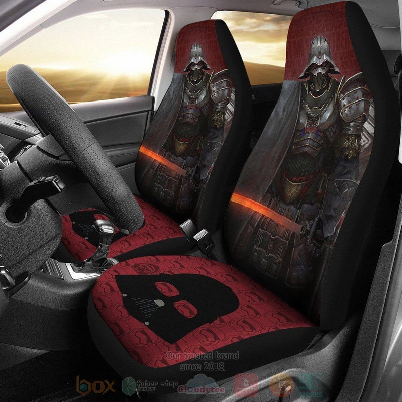 Star Wars Movie Samurai Darth Vader Mask Car Seat Covers
