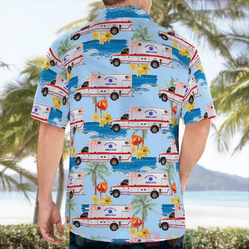Sumter County South Carolina Sumter County EMS Hawaiian Shirt 1 2 3
