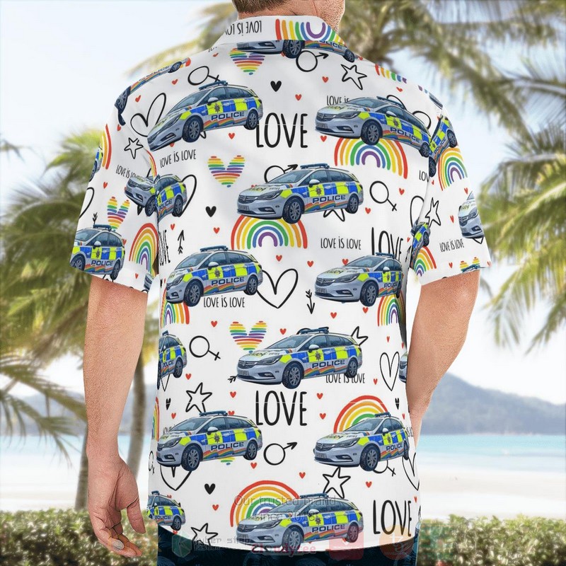 Surrey UK Surrey Police LGBT Hawaiian Shirt 1 2 3