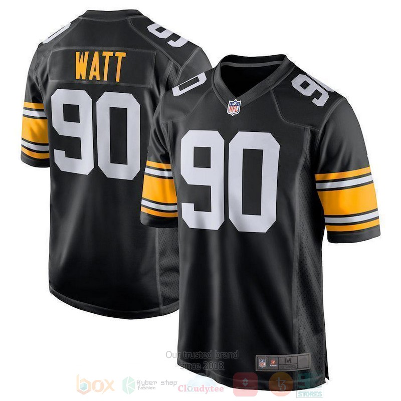 T.J. Watt Pittsburgh Steelers Alternate Football Jersey