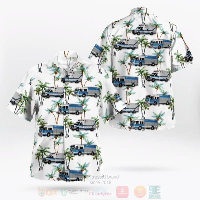 Tabernacle Rescue Squad Tabernacle New Jersey Hawaiian Shirt