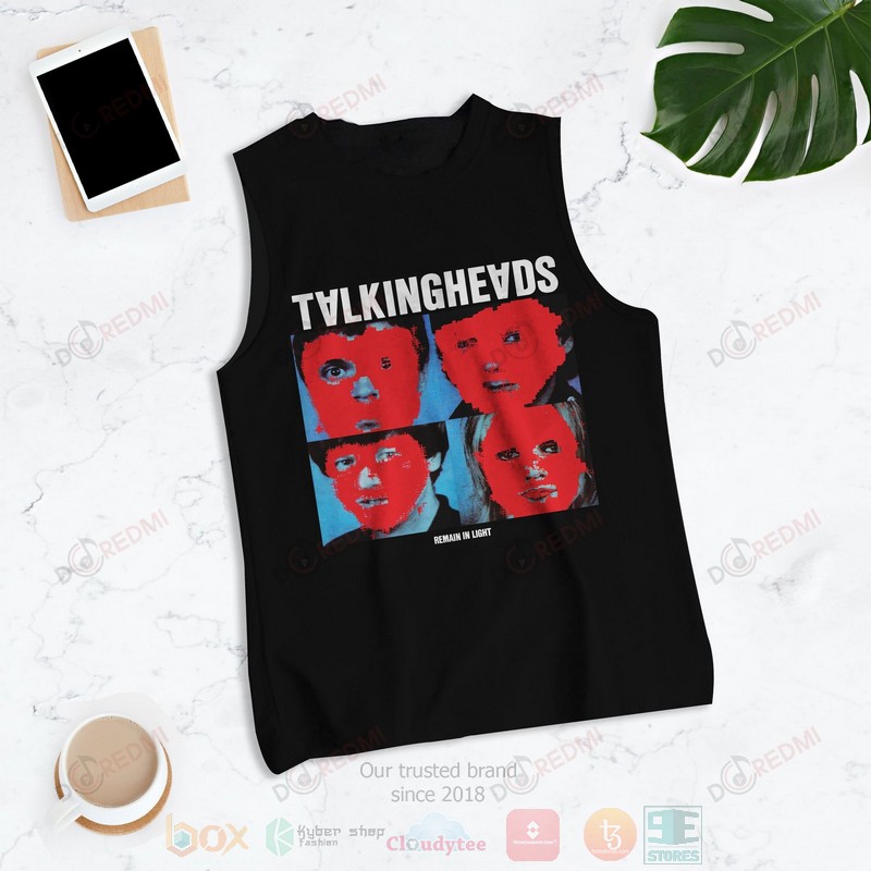Talking Heads band Remain in Light Album Tank Top2