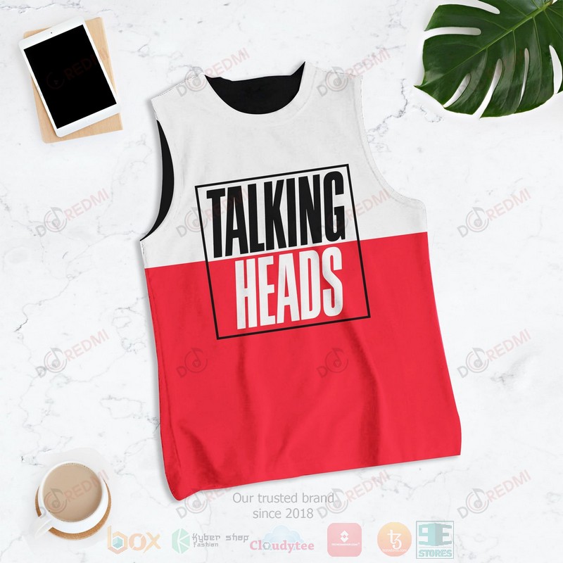 Talking Heads band True Stories Album Tank Top2