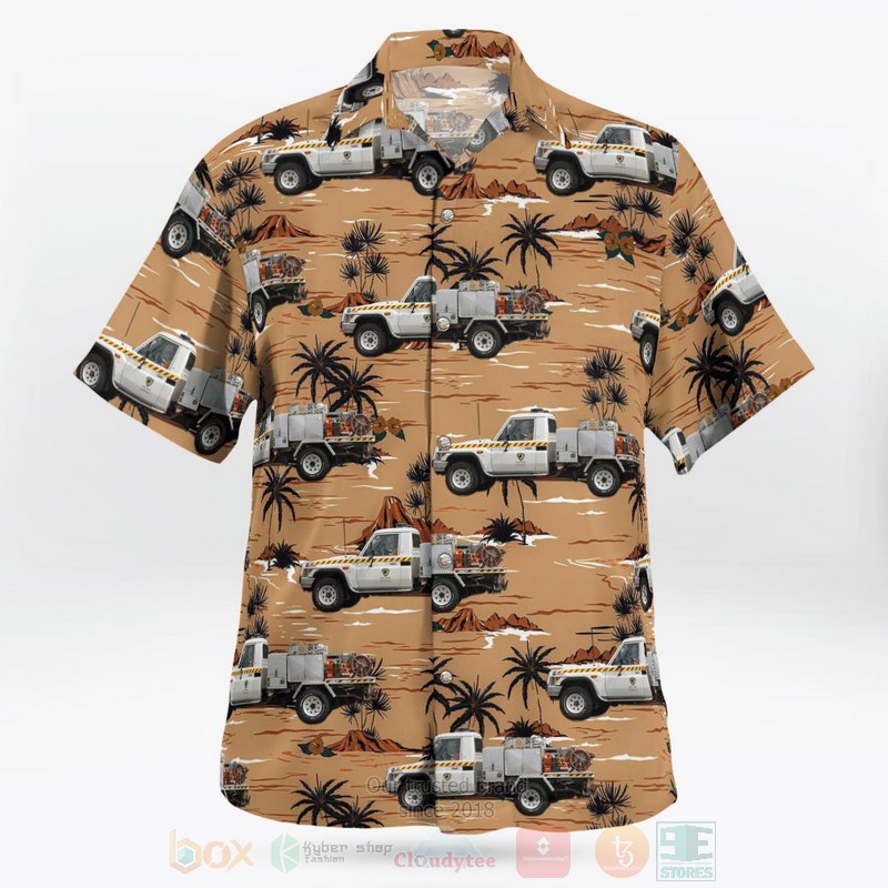 Tasmania Parks and Wildlife Service Hawaiian Shirt 1