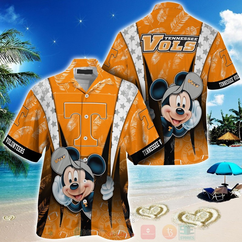 Tennessee Volunteers Mickey Mouse Hawaiian Shirt
