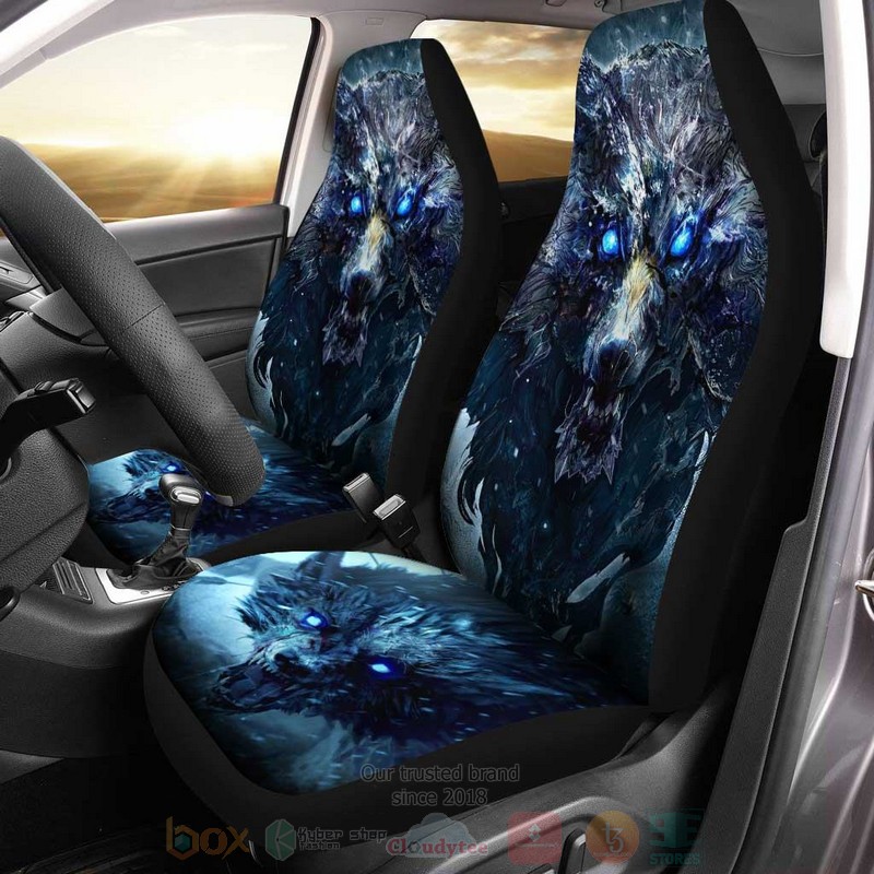 The Son of Loki Wolf Car Seat Covers