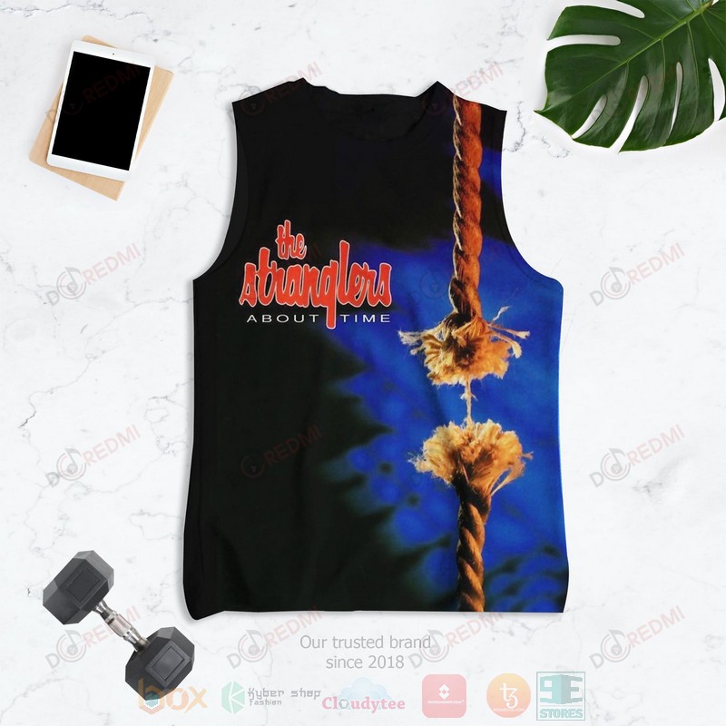 NEW The Stranglers About Time Album 3D Tank Top1