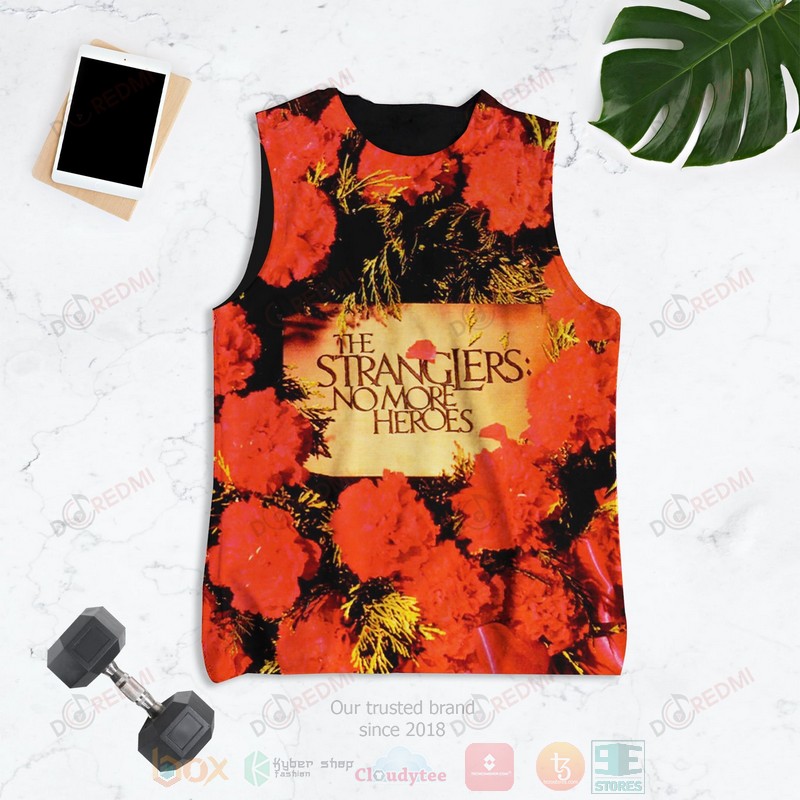 NEW The Stranglers No More Heroes Album 3D Tank Top2