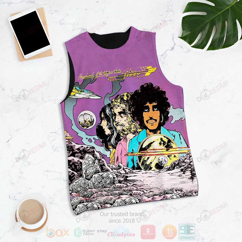NEW Thin Lizzy Vagabonds of the Western World Album 3D Tank Top