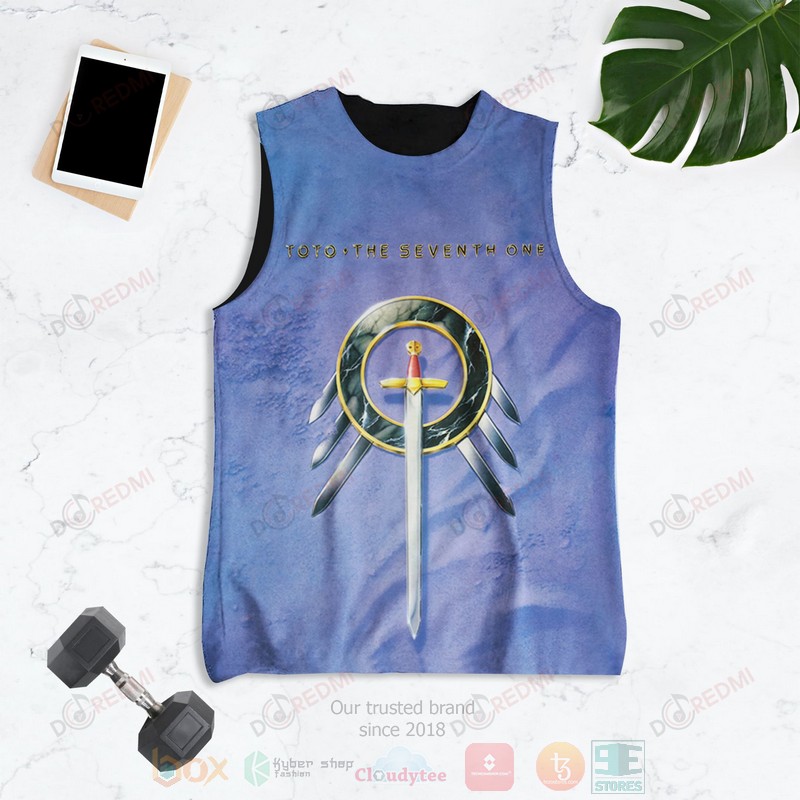NEW Toto The Seventh One Album 3D Tank Top2