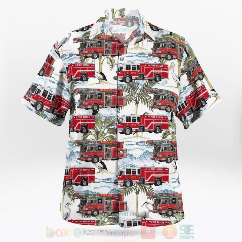 Town Line Volunteer Fire Department New York Hawaiian Shirt 1 2