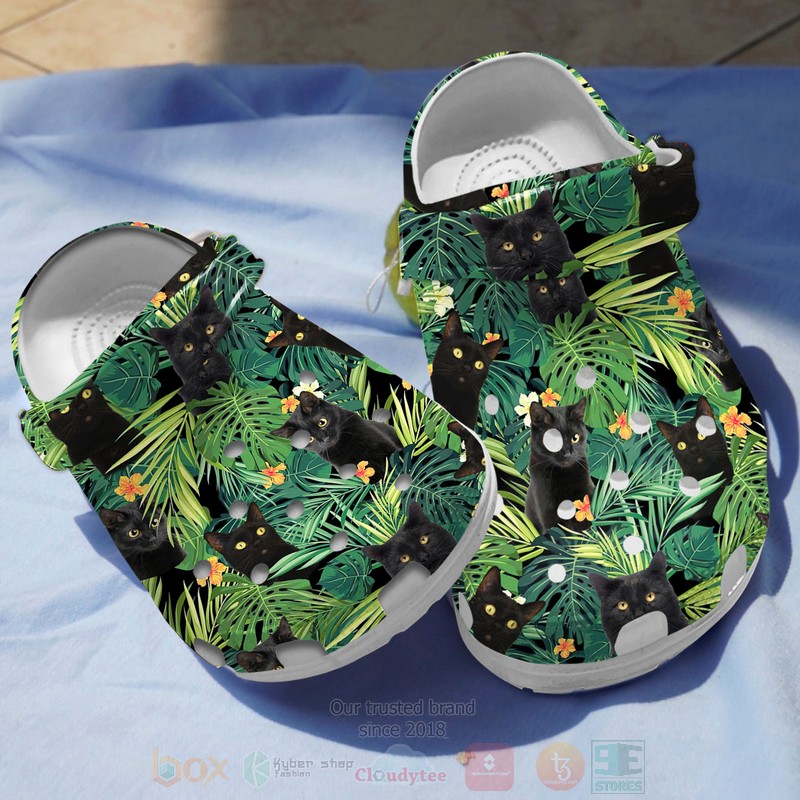 Tropical Cats Crocband Crocs Clog Shoes
