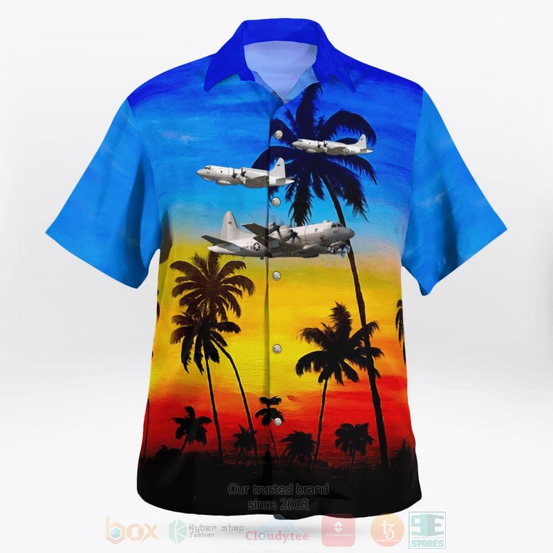 US Navy EP 3E ARIES II Hawaiian Shirt 1