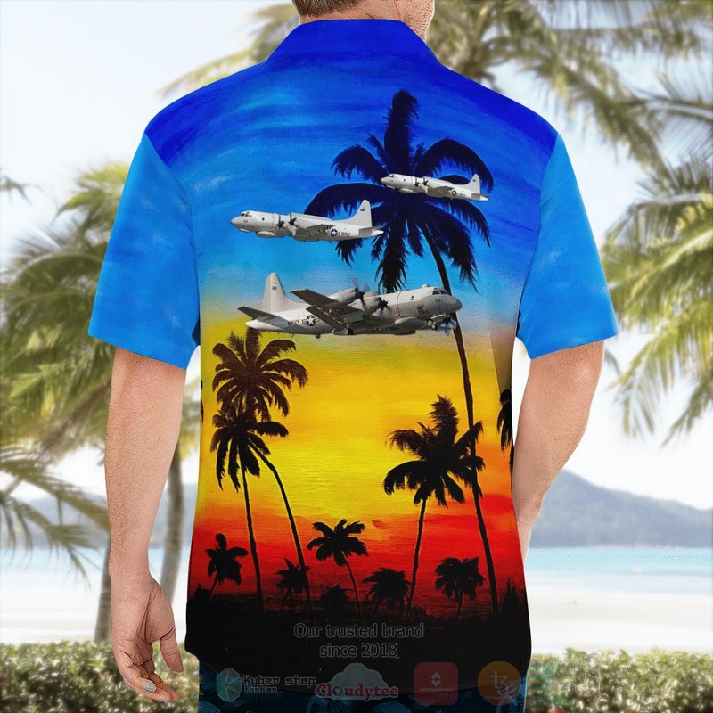 US Navy EP 3E ARIES II Hawaiian Shirt 1 2 3