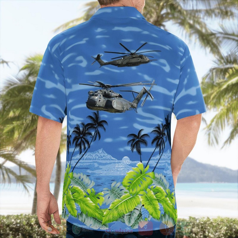 US Navy MH 53E Sea Dragon Hawaiian Shirt 1 2 3