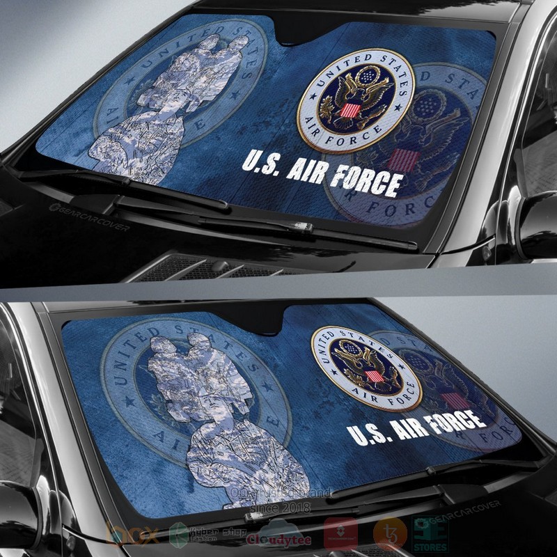 United States Air Force US Military Car Sunshade 1