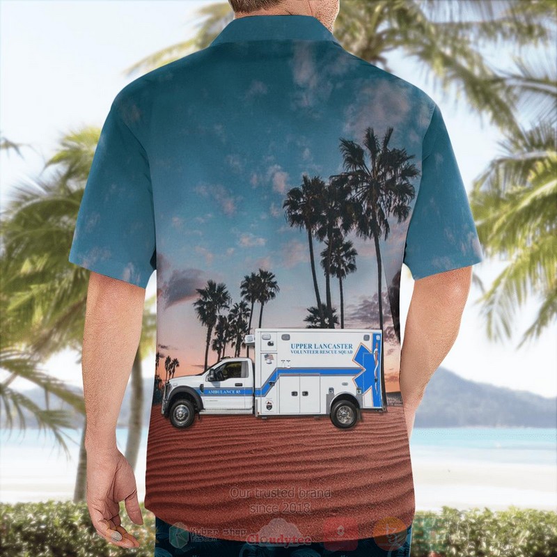 Upper Lancaster Vol. Rescue Squad Hawaiian Shirt 1 2 3