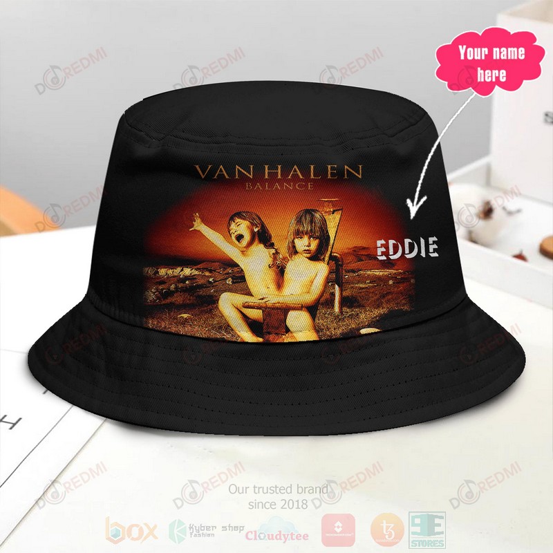 Van Halen Balance Custom Name Bucket Hat