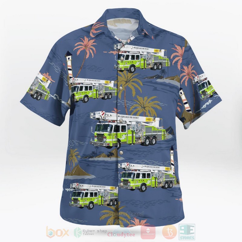 Verplanck Fire District New York Hawaiian Shirt 1