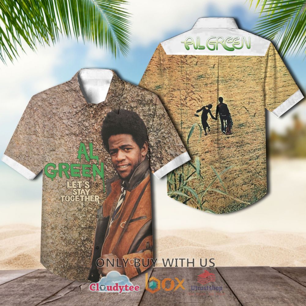 al green lets stay together 1972 casual hawaiian shirt 1 17417