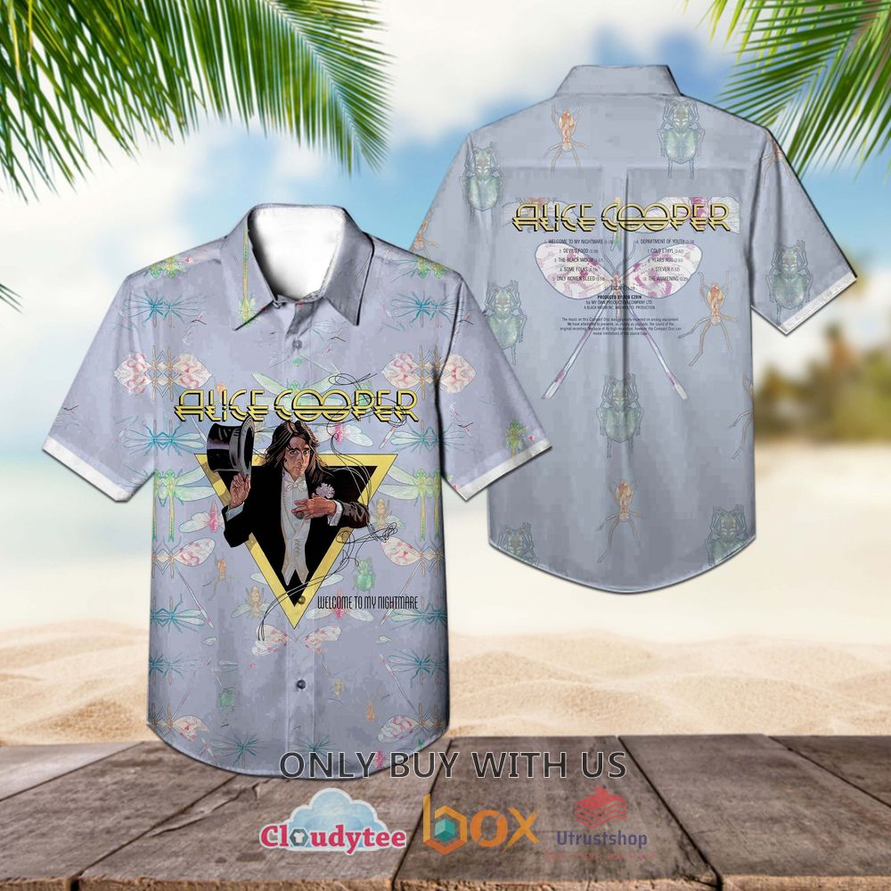 alice cooper welcome to my nightmare 1975 casual hawaiian shirt 1 20589
