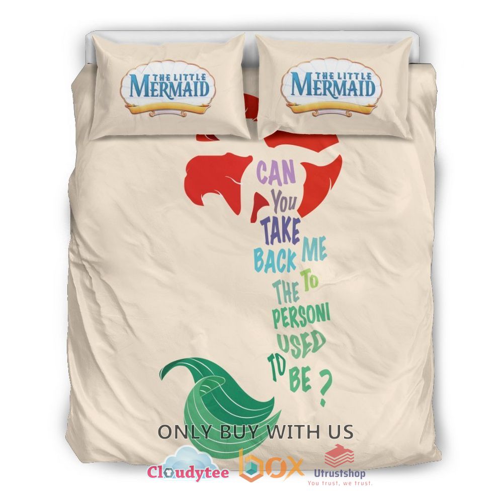ariel can you take back me the to personi used to be bedding set 1 3957