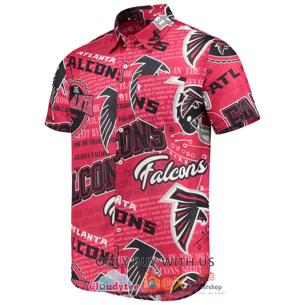 atlanta falcons red hawaiian shirt 2 16117