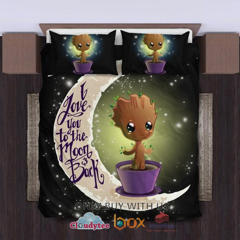baby groot love moon and back bedding set 1 34630