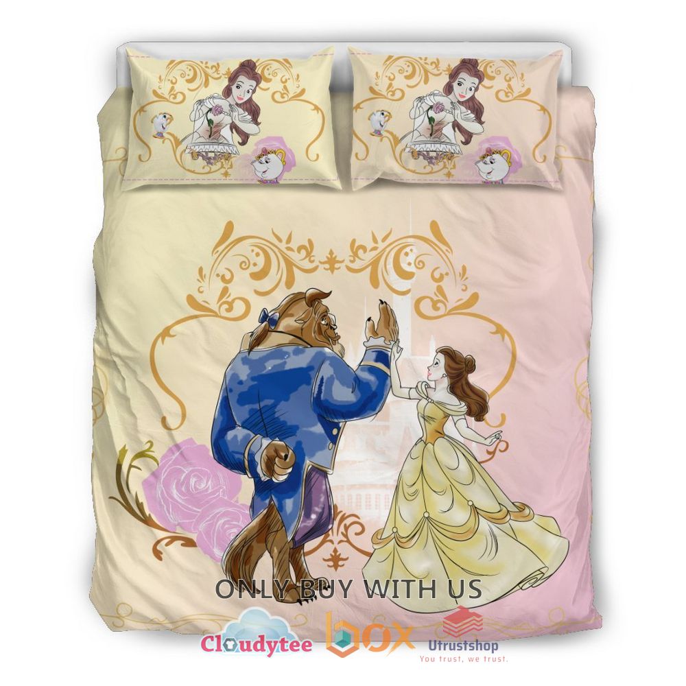 beauty and the beast disney bedding set 1 64653