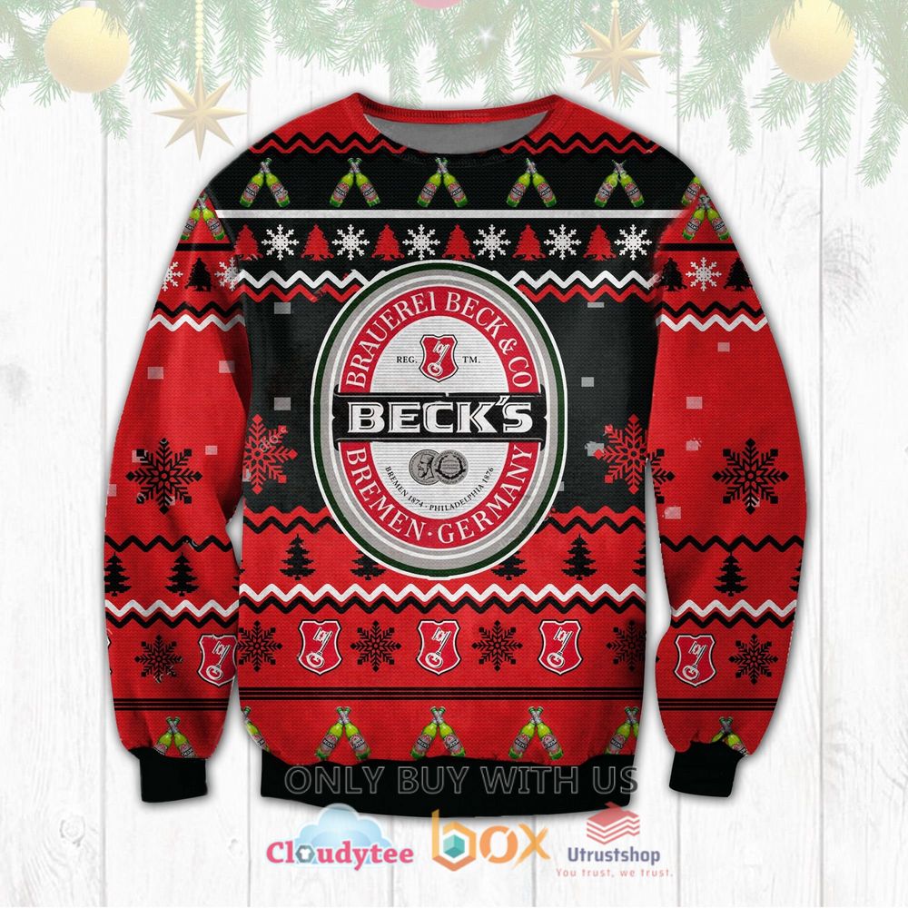 beck beer sweatshirt sweater 1 69011