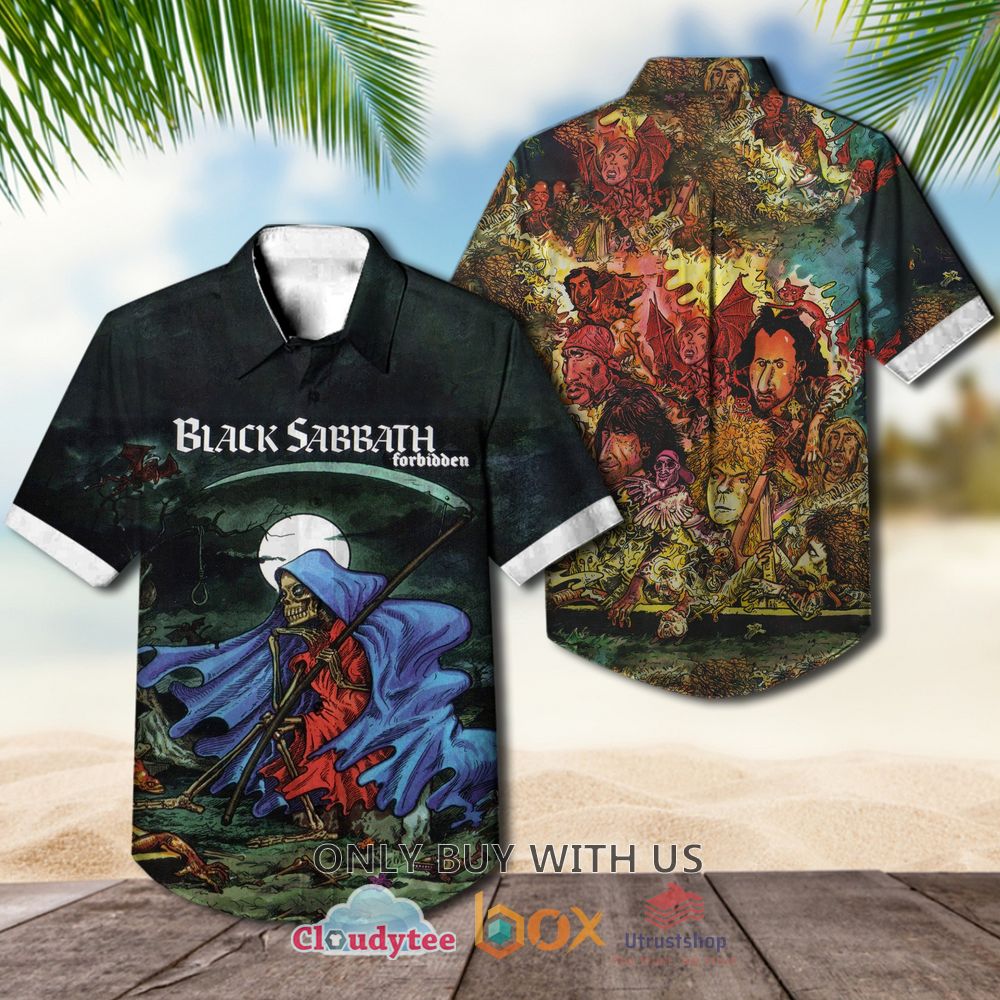 black sabbath forbidden 1995 album hawaiian shirt 1 84520