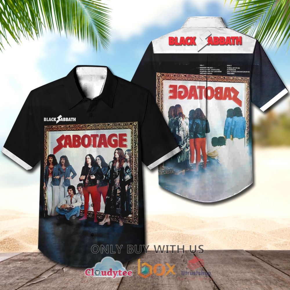 black sabbath sabotage albums hawaiian shirt 1 68194