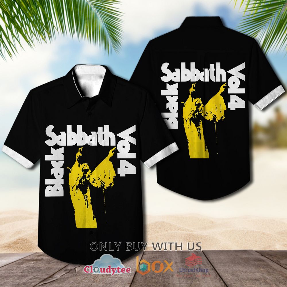 black sabbath vol 4 1972 album hawaiian shirt 1 14968