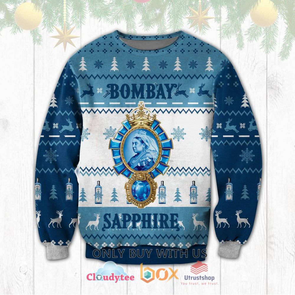 bombay sapphire gin sweatshirt sweater 1 42760