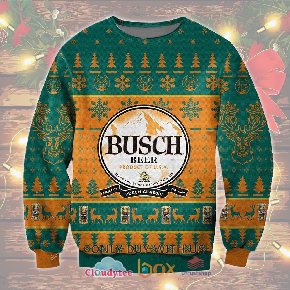 busch beer product usa sweatshirt sweater 1 15519