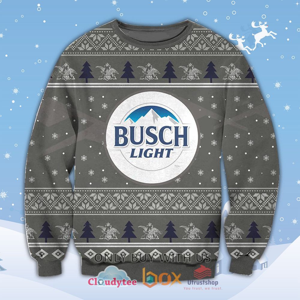 busch light beer sweatshirt sweater 1 77340
