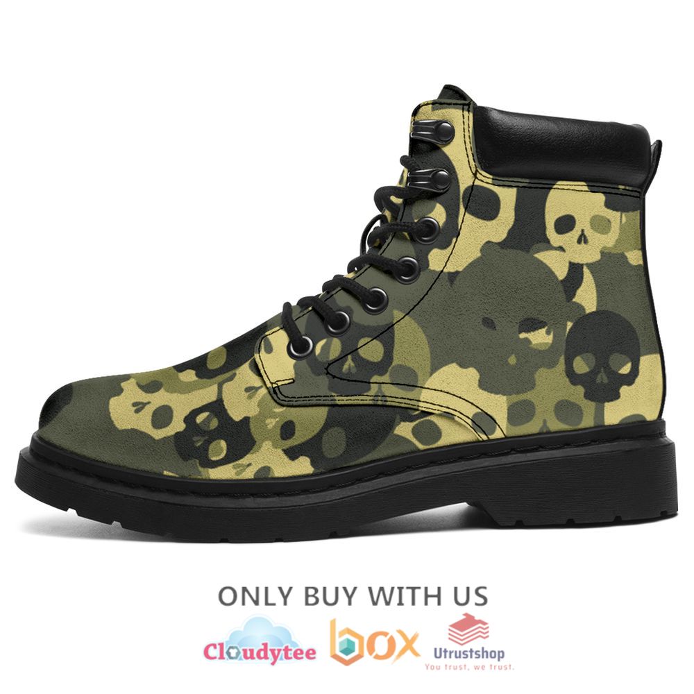 camouflage skull timberland boots 1 3056