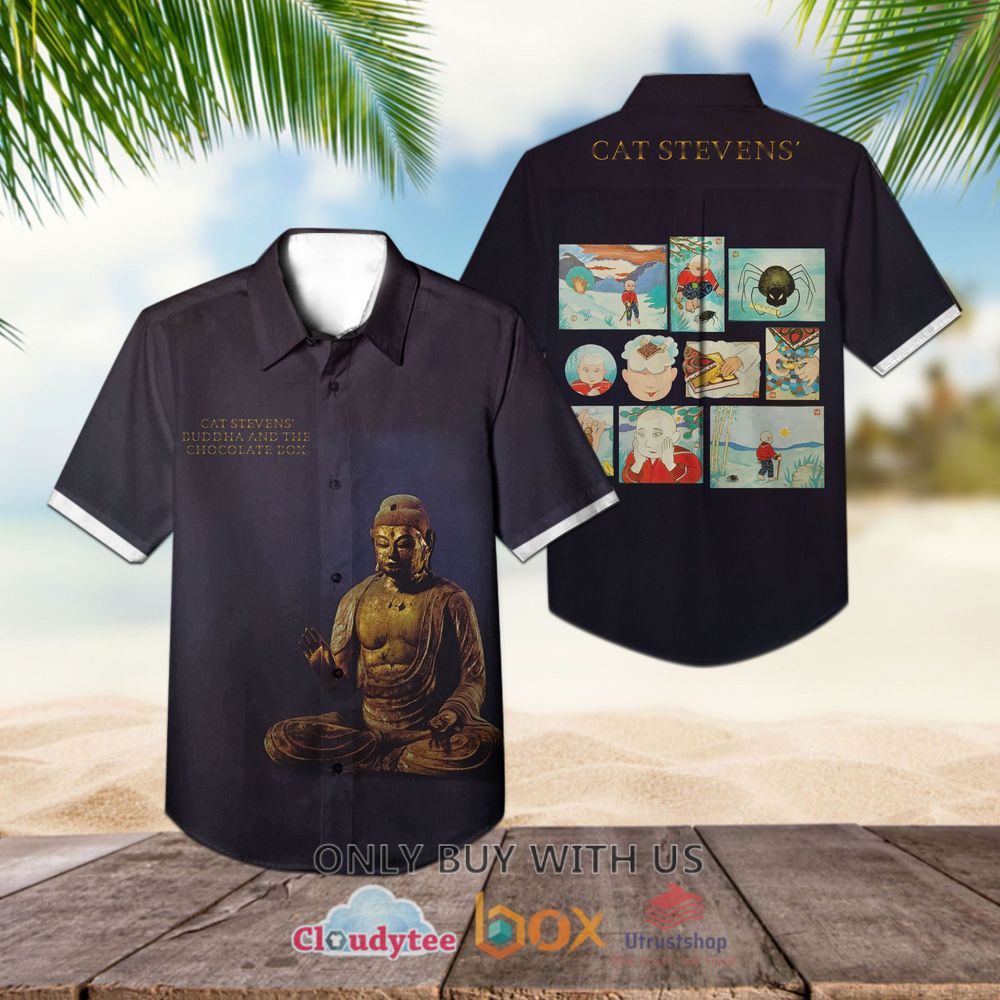 cat stevens buddha and the chocolate box albums hawaiian shirt 1 14719