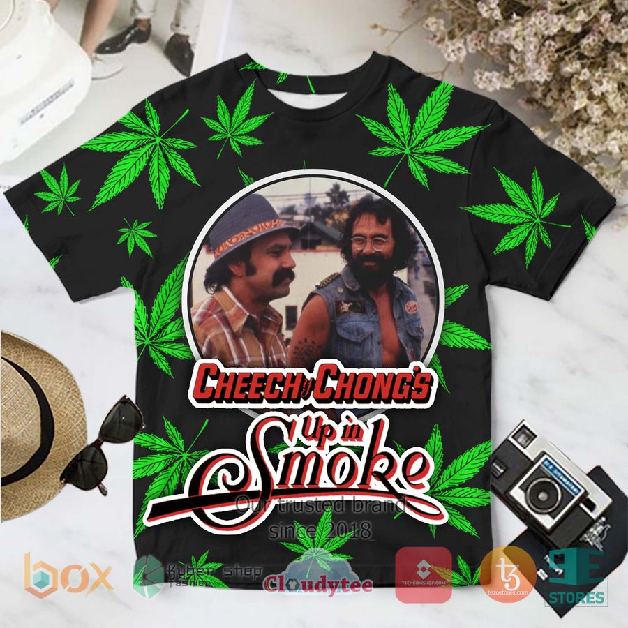 cheech and chong up in smoke cannabis 3d shirt 1 92446