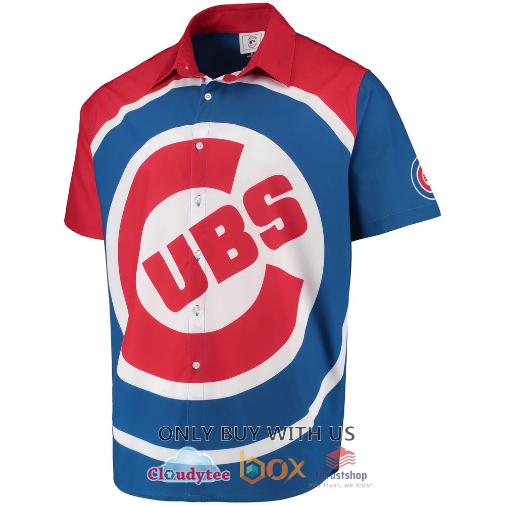chicago cubs big logo hawaiian shirt 2 20949