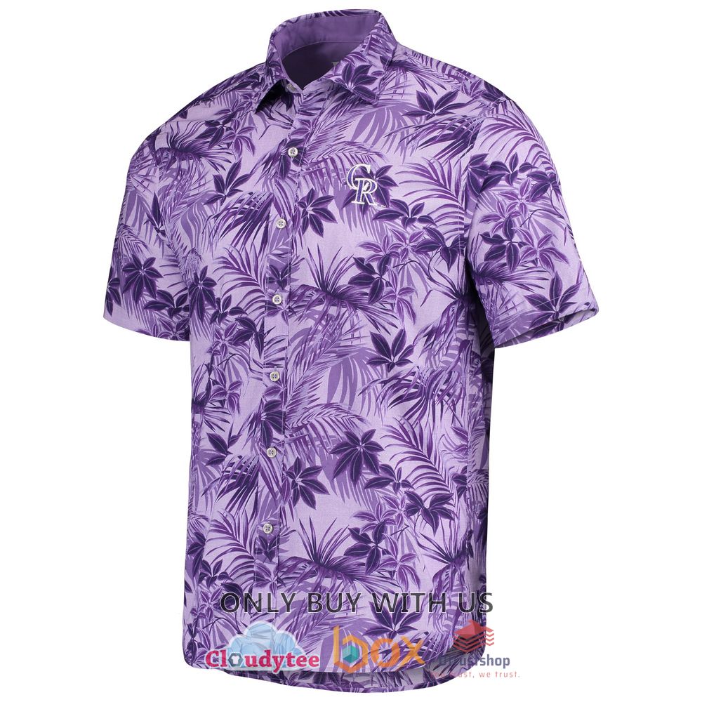 colorado rockies tommy bahama reign forest fronds hawaiian shirt 2 61549