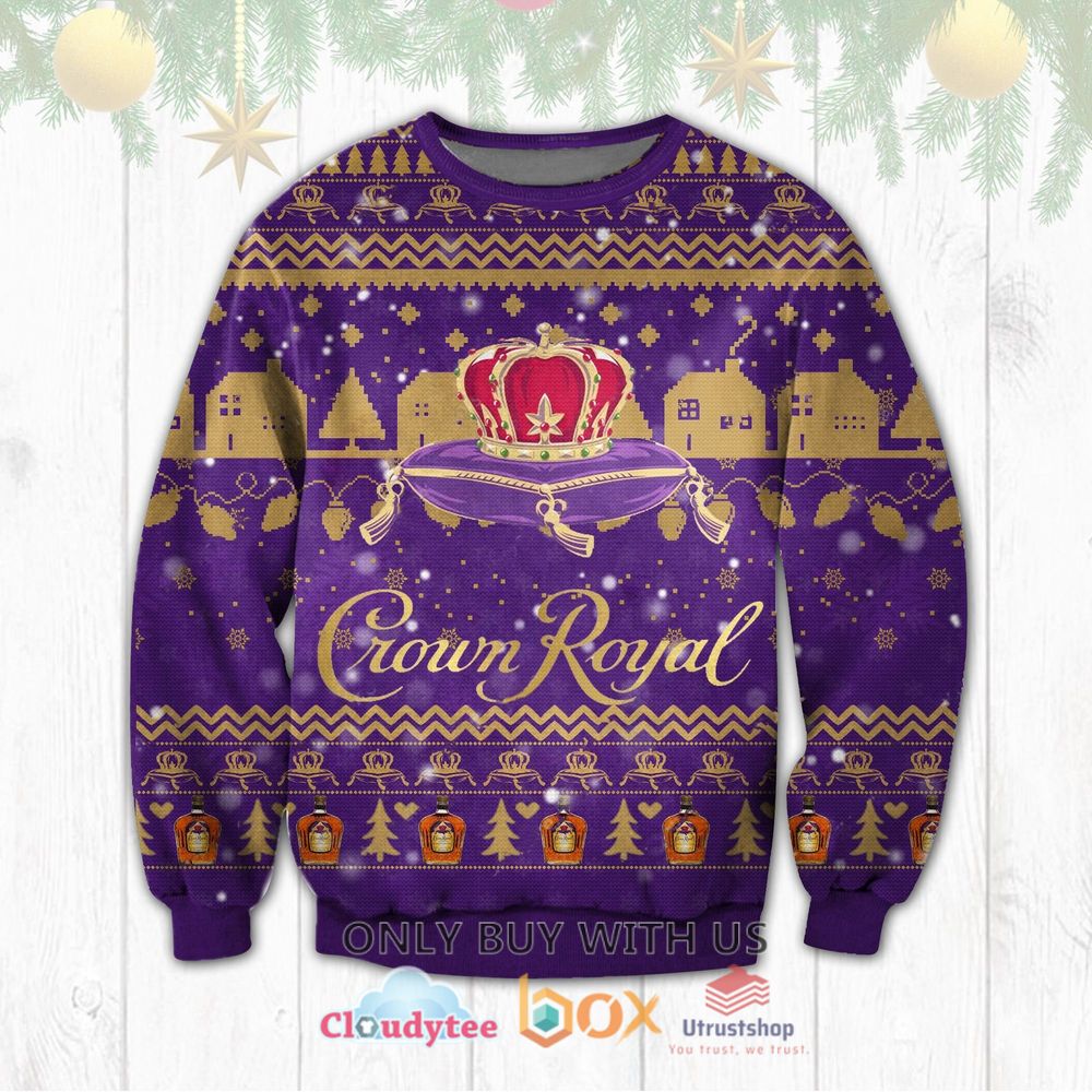 crown royal purple sweatshirt sweater 1 16678