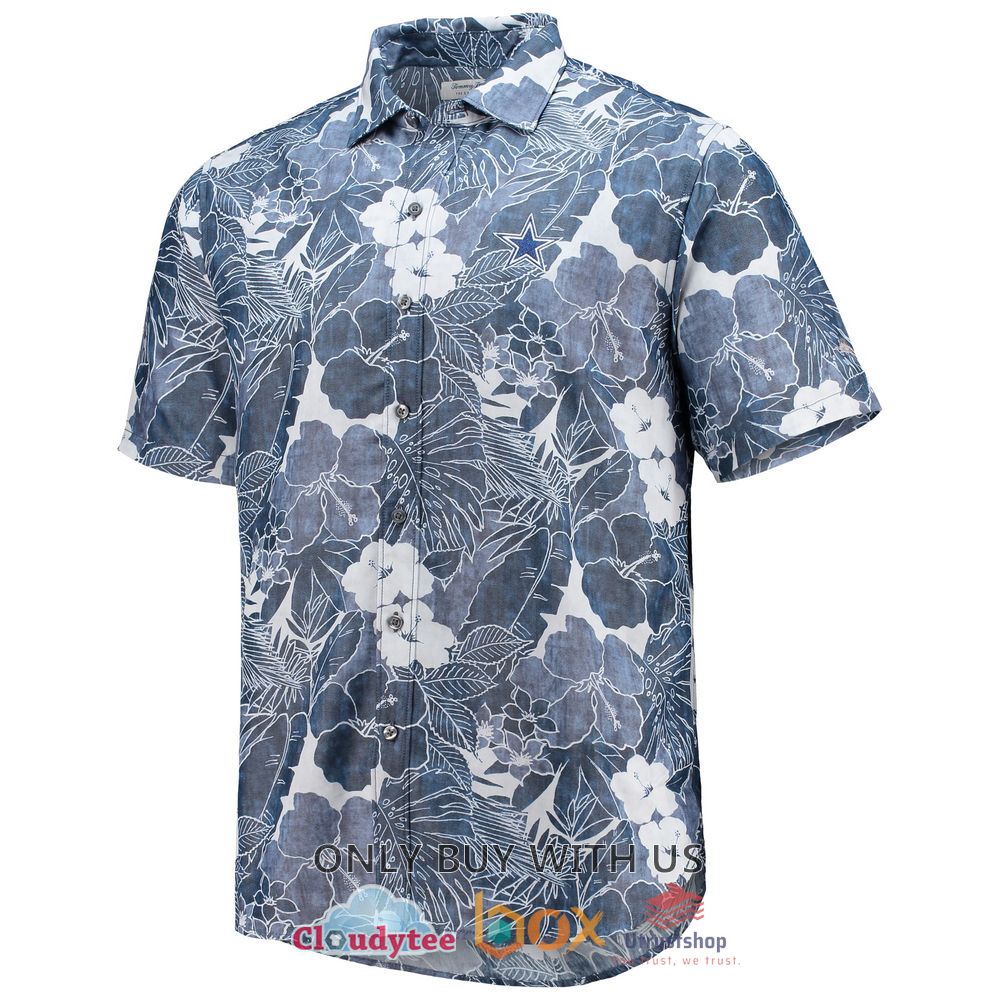 dallas cowboys tommy bahama hibiscus hawaiian shirt 2 16694