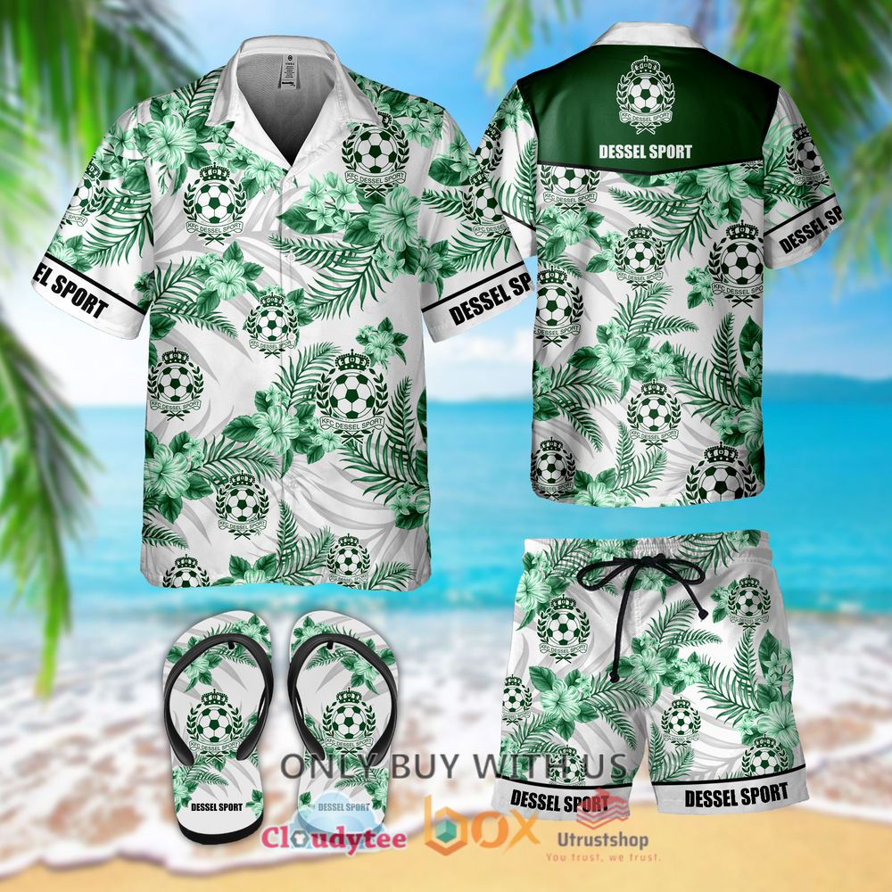 dessel sport hawaiian shirt short flip flops 1 72350