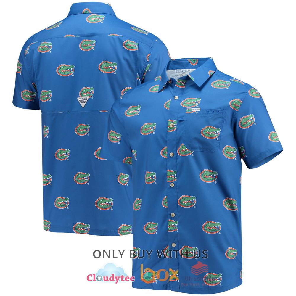 florida gators columbia super slack tide omni shade hawaiian shirt 1 9910