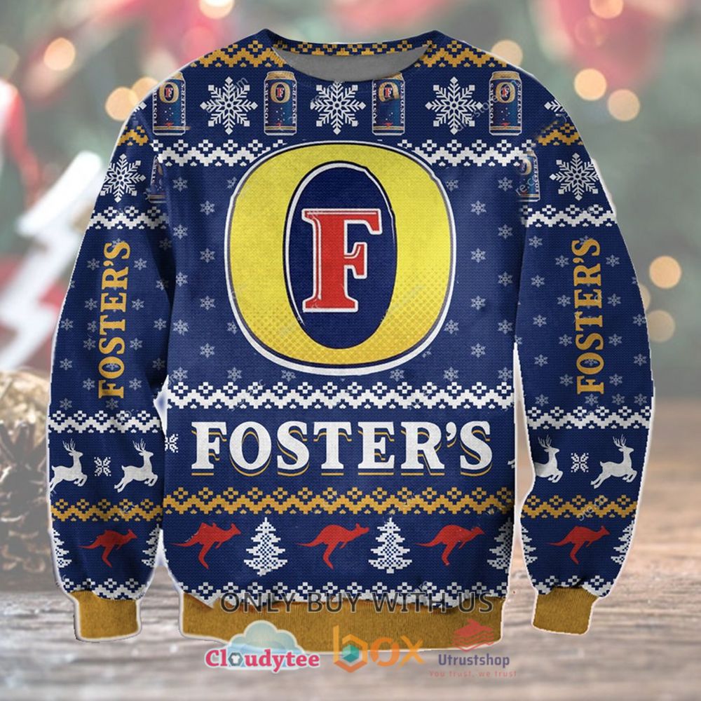 fosters lager beer sweatshirt sweater 1 62002