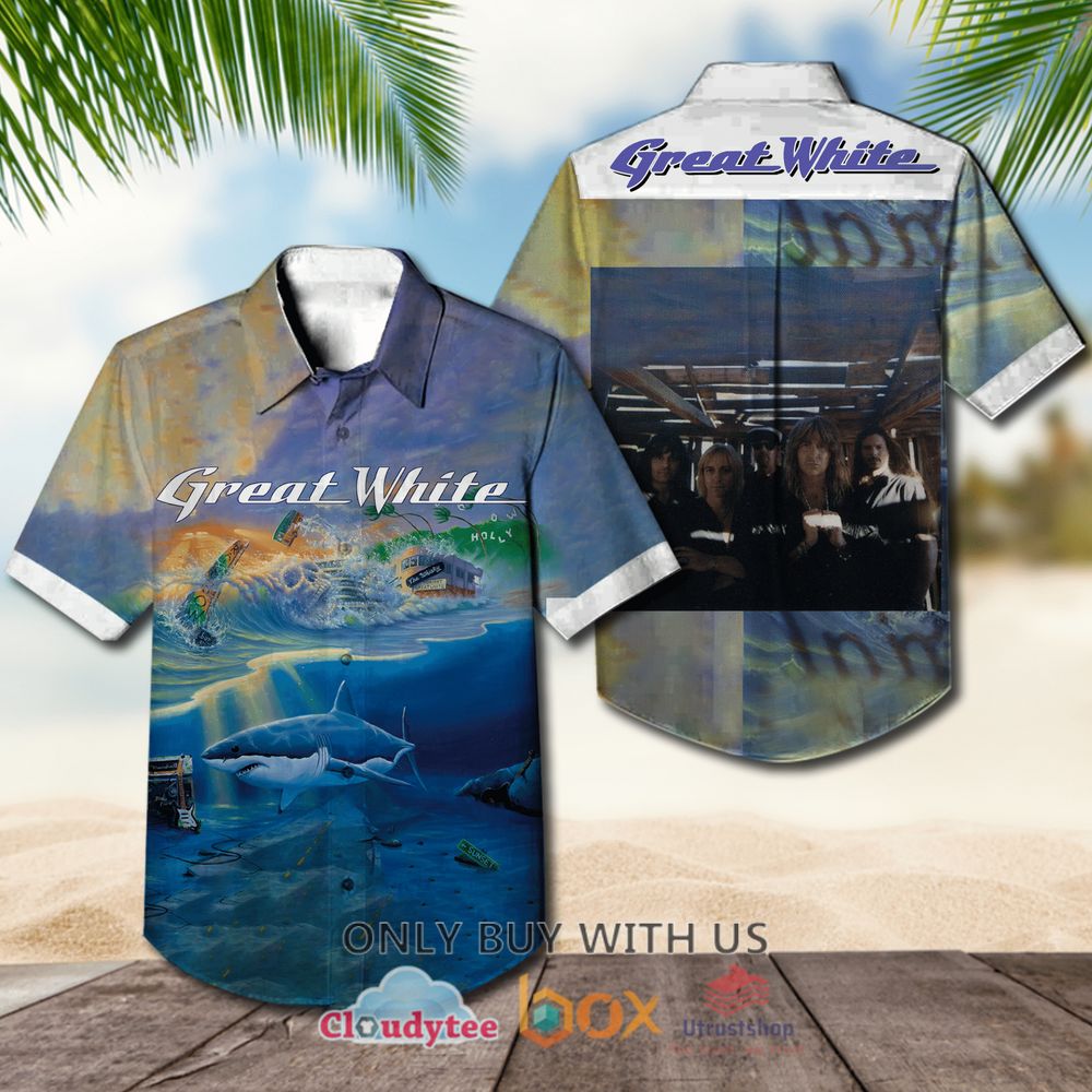 great white cant get there from here albums hawaiian shirt 1 84133