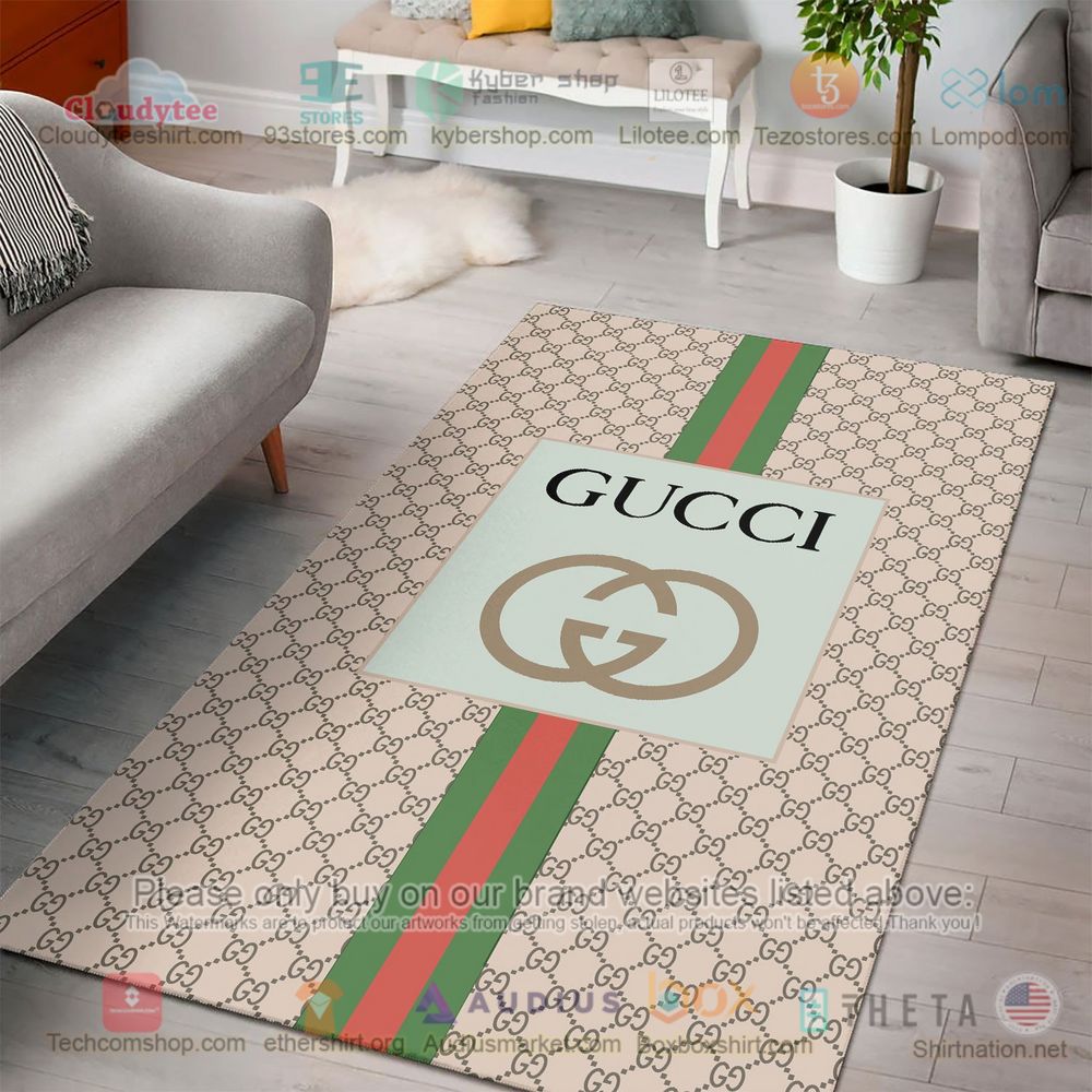 gucci blue cream rug 1 79652
