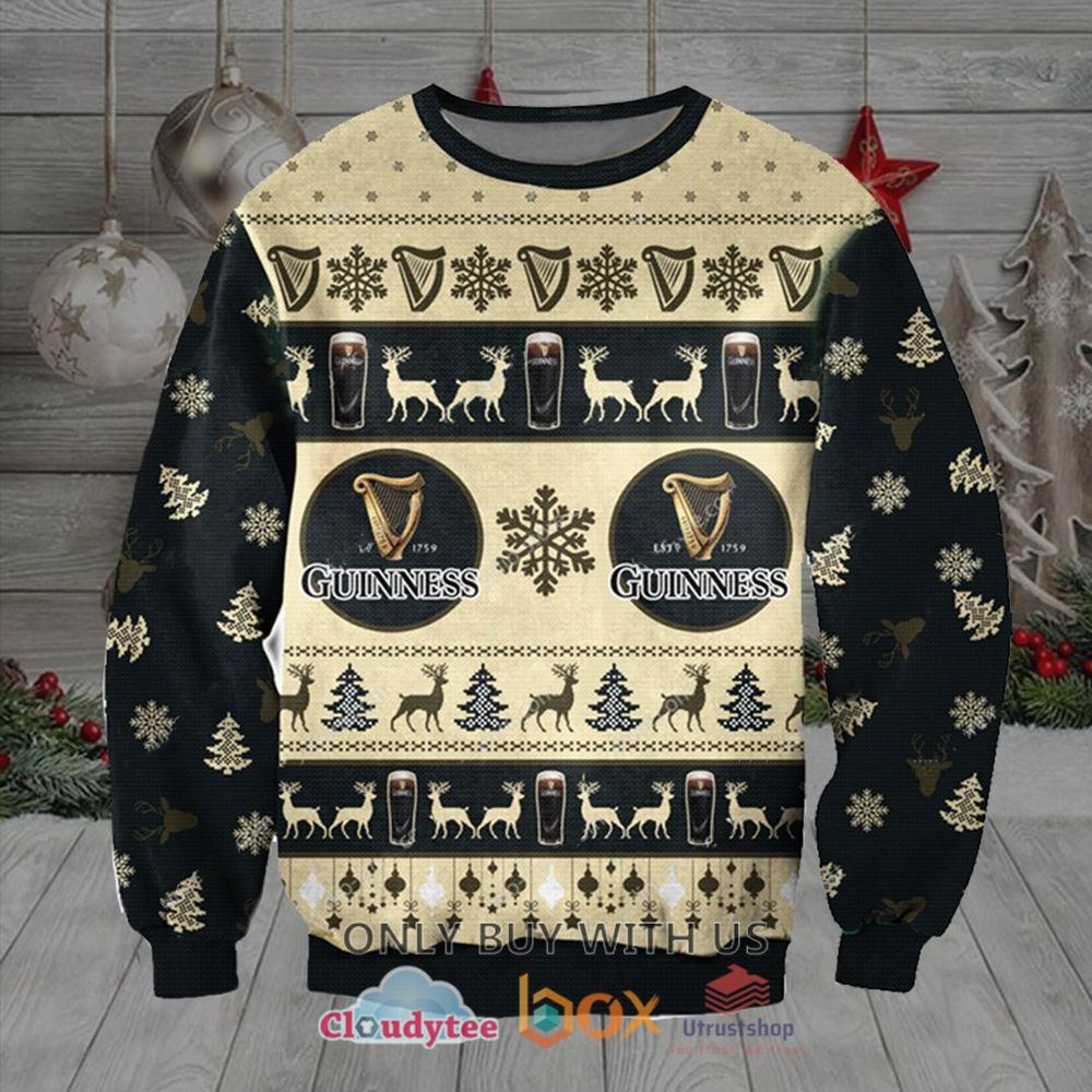 guinness beer ireland sweatshirt sweater 1 2404