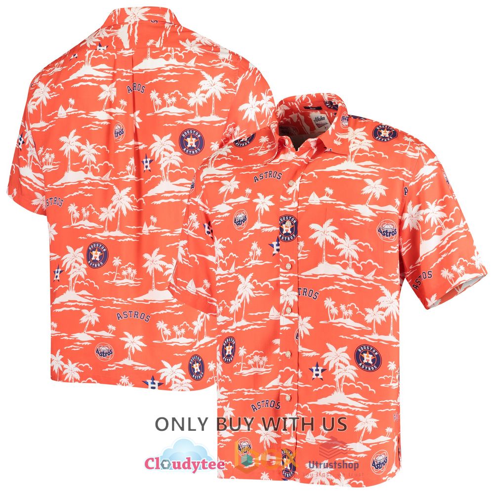 houston astros reyn spooner vintage navy hawaiian shirt 1 5984
